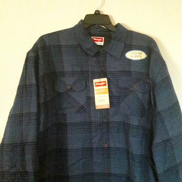 Tall 3xl Quilted Flannel Jacket Wrang 